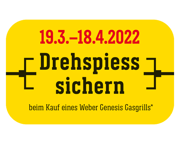 Weber Drehspiess sichern beim Kauf eines Genesis Gas Grill